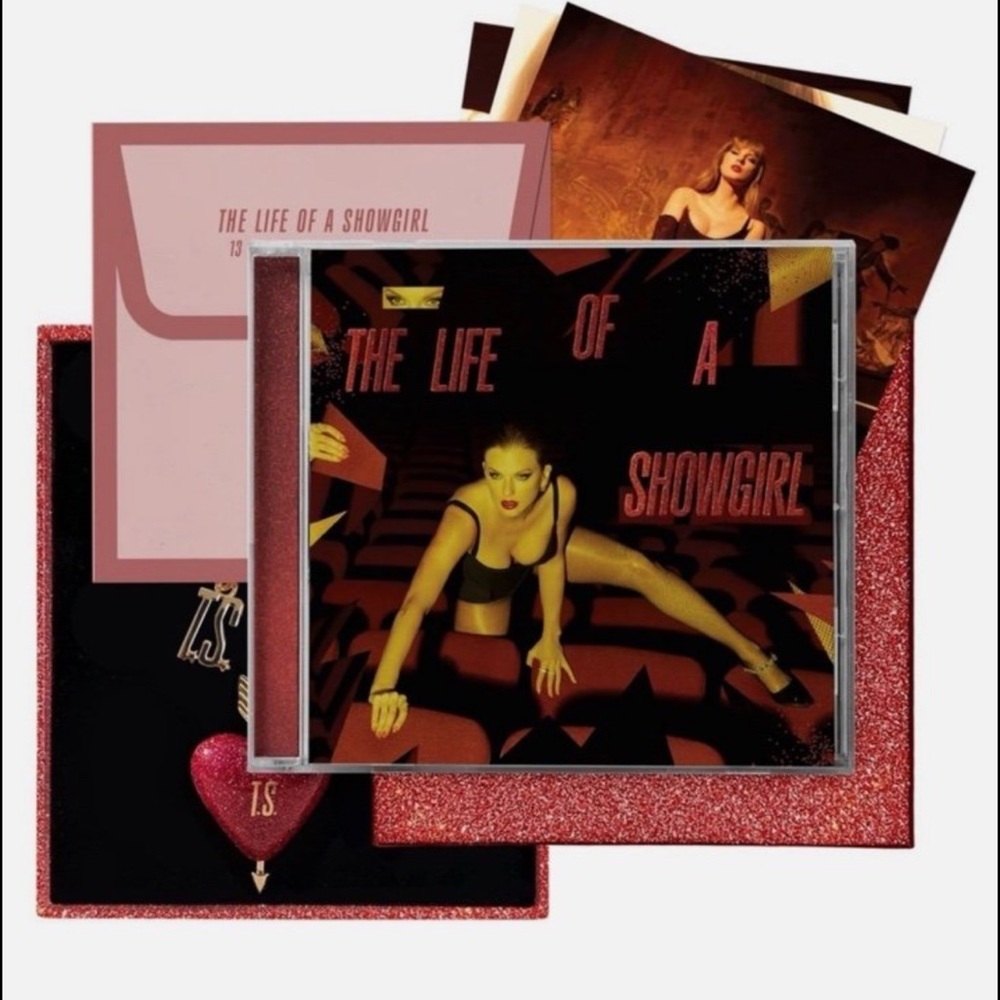 TAYLOR SWIFT THE LIFE OF A SHOWGIRL: IT'S FRIGHTENING DELUXE CD